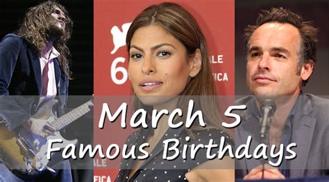 people born on march 5|celebrities born march 5.